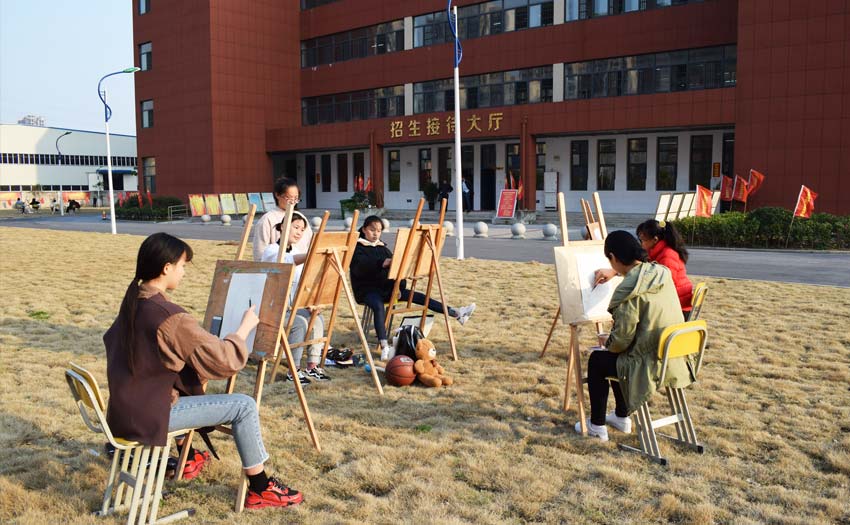 合肥机电学校环境图