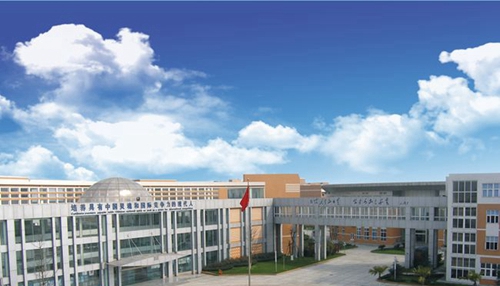 成都七中实验学校俯视教学楼