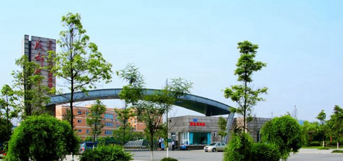 成都七中实验学校学校大门