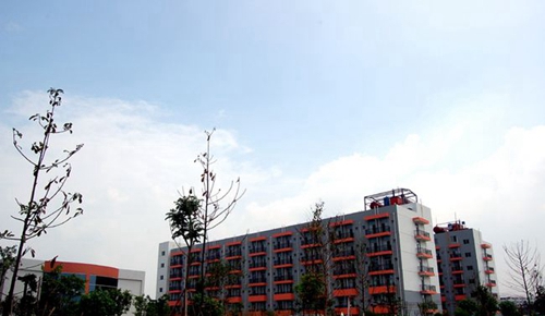 成都树德中学光华校区学生寝室