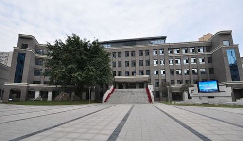 成都树德中学宁夏街校区前教学楼