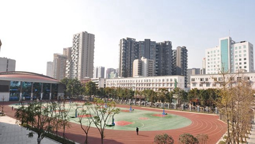 成都树德中学运动场