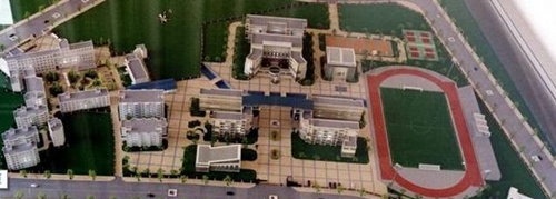 成都市华阳中学华中校园平面图
