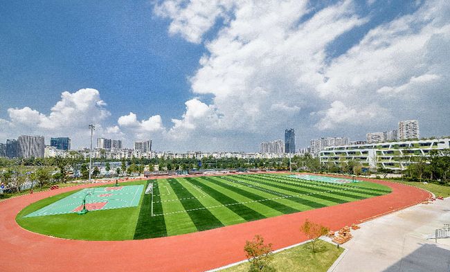 成都金苹果锦城第一中学操场