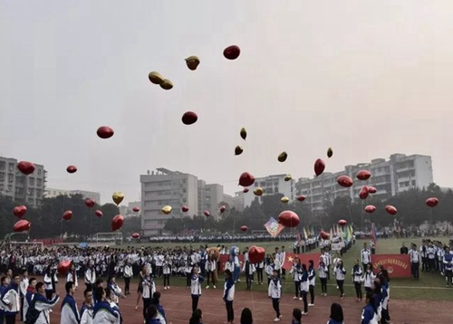 广汉市金雁中学操场
