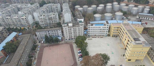 绵阳三中校园全景
