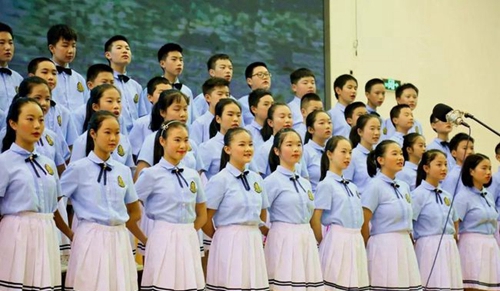 成都西川中学班级朗诵