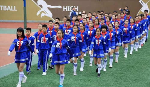 成都西川中学运动会