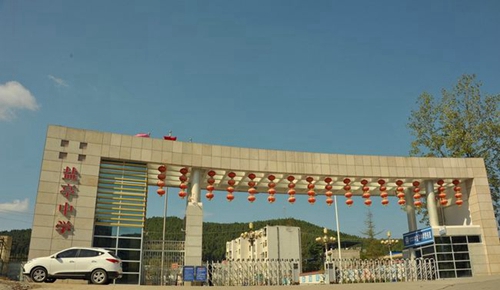 四川省盐亭中学学校大门