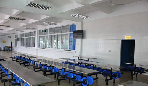 绵阳高新区实验中学食堂环境