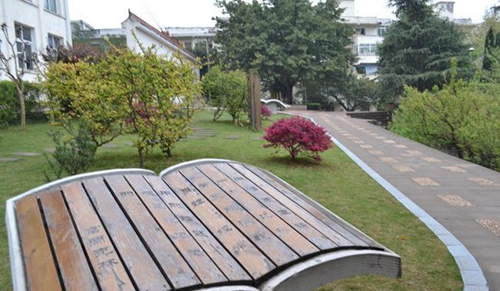 简阳市贾家中学校园景色