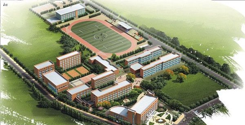 四川省东电中学学校规划图