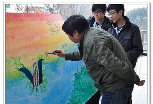 成都市盐道街外语学校植树节系列活动