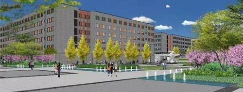 成都市实验外国语学校学生宿舍楼