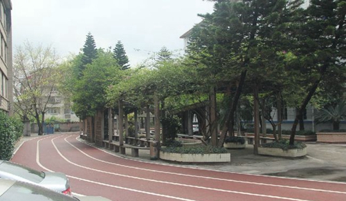 内江铁路中学休闲区