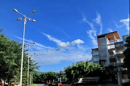四川省成都市龙泉中学校名人雕塑