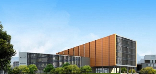 四川省成都市航天中学校图书馆效果图