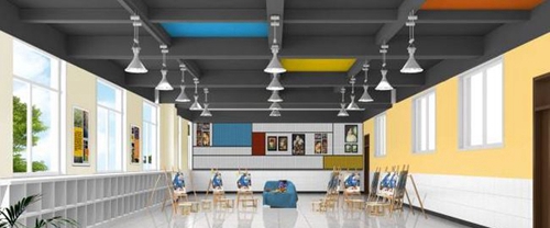 四川省新津中学美术（色彩室）