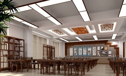 四川省新津中学美术（书法室）