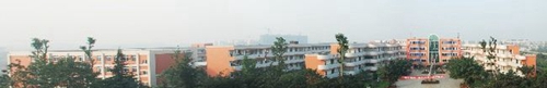 四川省大邑中学校园远眺