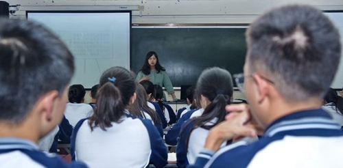 成都市通锦中学校课堂