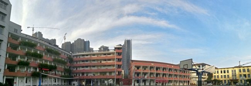 成都市通锦中学校校园风貌