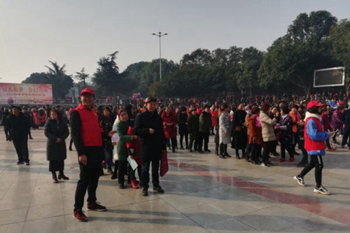 成都新都二中校园风光