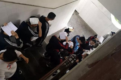 成都市新都区泰兴中学校紧急疏散