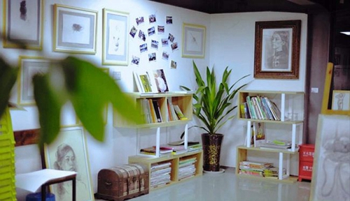 成都南顶精品画室画室环境1