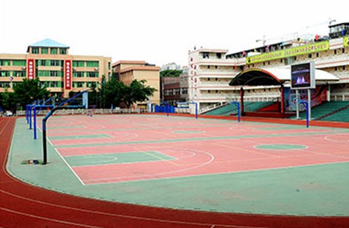 成都市新都区升庵中学操场