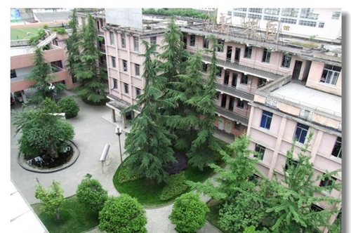 邛崃二中俯瞰校园2