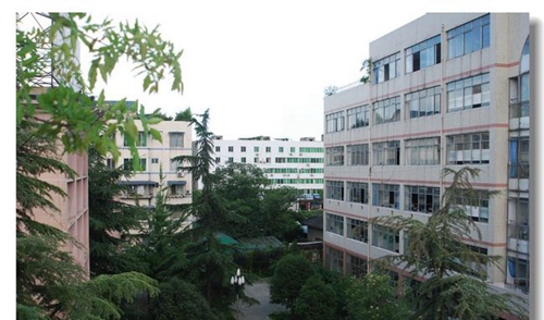 邛崃二中俯瞰校园3