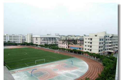 邛崃二中运动场全景