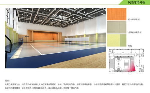 金堂县淮口中学校改扩建工程效果图