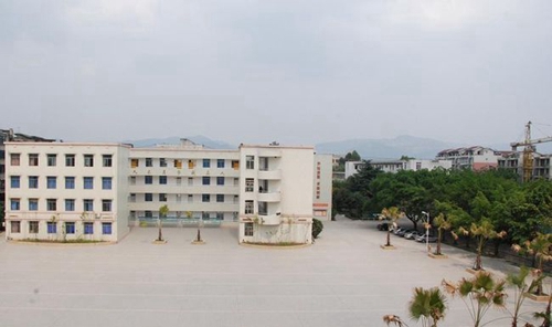 四川省金堂实验中学校园远景