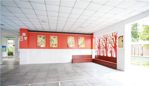 成都新津为明学校文化墙3