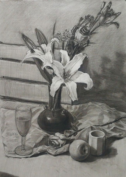 华阳今日画室优秀作品