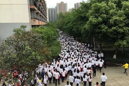 成都树德中学国际部(光华校区)应急疏散