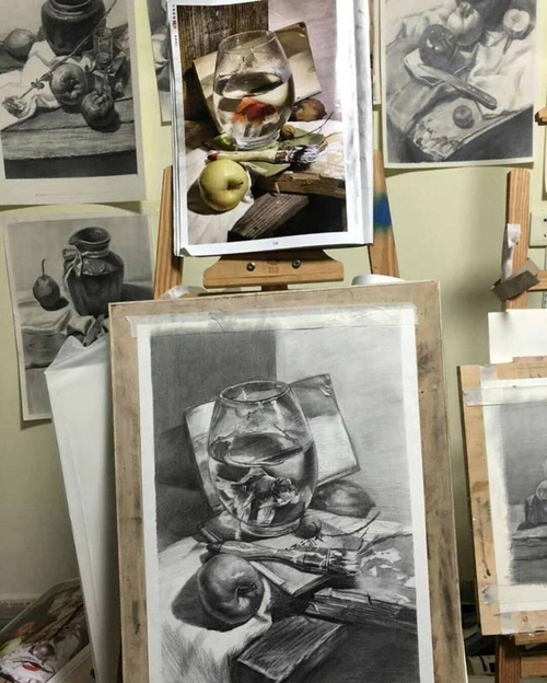成都美菲林画室学生作品