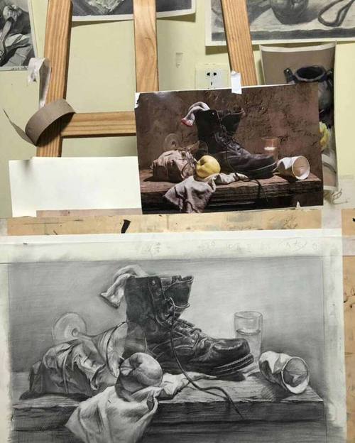 成都美菲林画室学生作品3