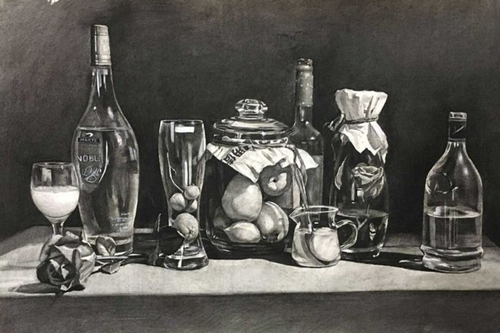 成都新美院画室学生作品2