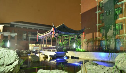 成都七中万达学校(国际部)水榭