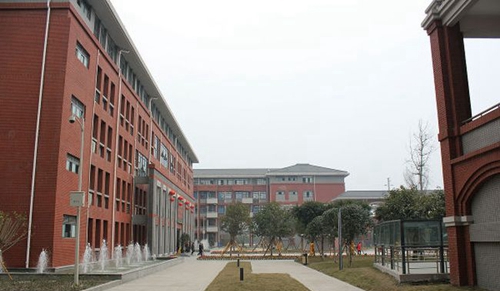 成都七中万达学校(国际部)校园一角