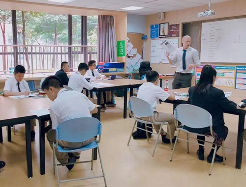 牛津国际公学成都学校课堂