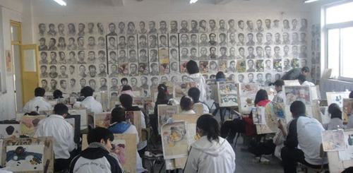 成都艺培画室画室环境1