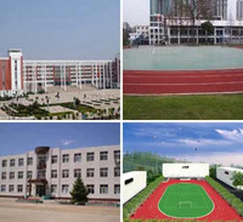 四川省仪陇中学学校风景图