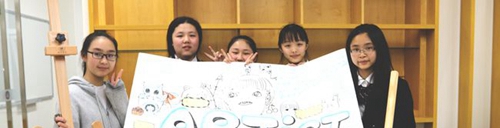 成都美联国际高中学生作品