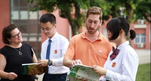 成都七中嘉祥外国语学校国际高中交流学习