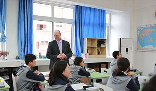 成都七中嘉祥外国语学校国际高中教室