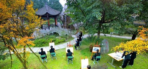 成都外国语学校国际部(AP国际课程)写生